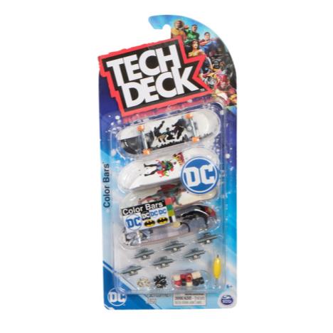 Tech Deck Deluxe 4 Pack - DC £12.99